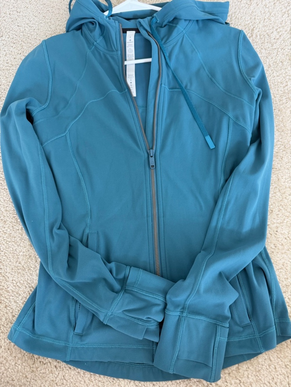 lululemon athletica Teal define Hooded Jacket